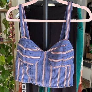 Band of Gypsies Cropped Tank. Size Large. PTP 17”. Excellent Condition.